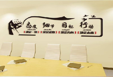 商丘企业文化墙主要展示什么？