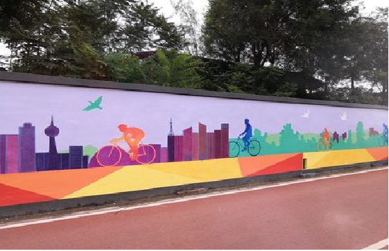 商丘墙体彩绘-围墙