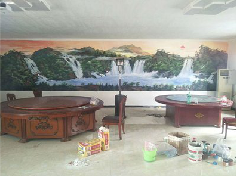 商丘墙绘-写实风景