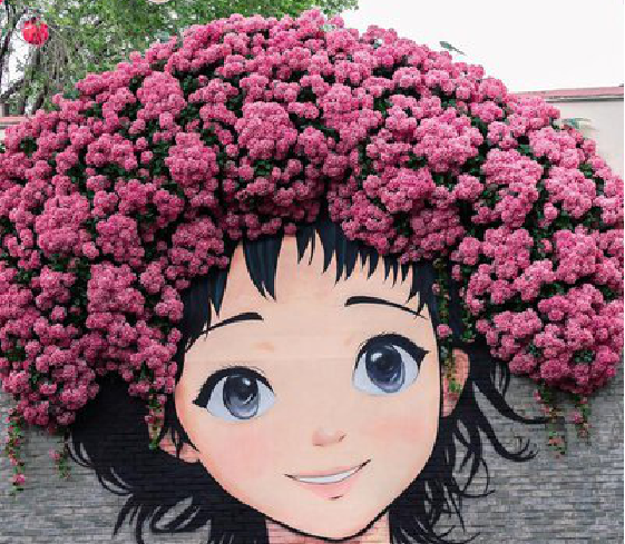 商丘墙体彩绘-网红墙打卡