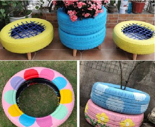 商丘墙体彩绘-变废为宝