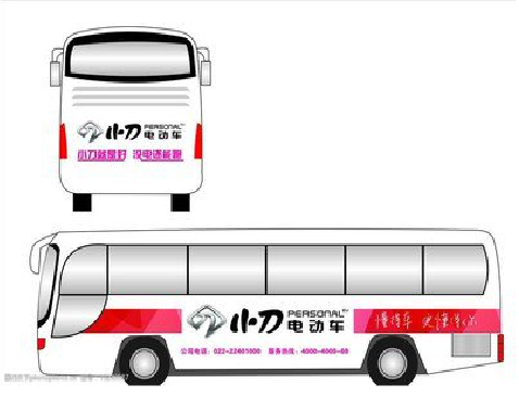 商丘公交车身贴如何完美贴合？